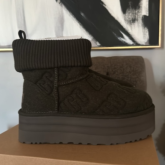 Ugg forest Felted boots nwt - Picture 6 of 7